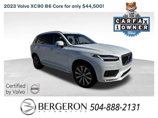 used 2023 Volvo XC90 car, priced at $44,500