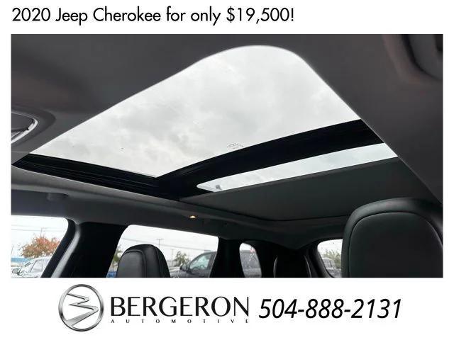 used 2020 Jeep Cherokee car, priced at $19,500