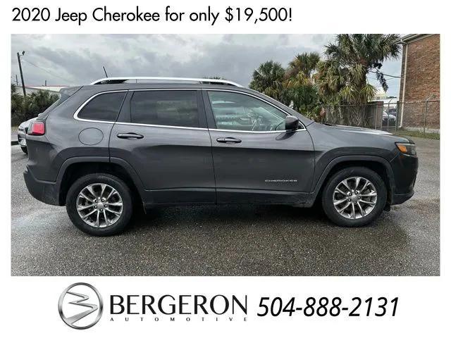 used 2020 Jeep Cherokee car, priced at $19,500