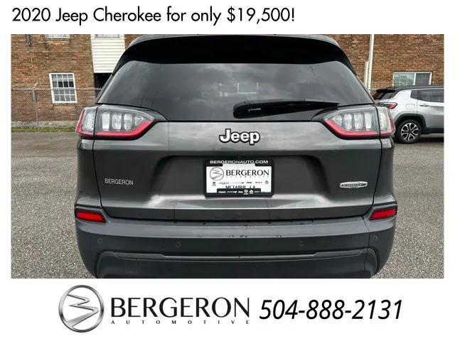 used 2020 Jeep Cherokee car, priced at $19,500