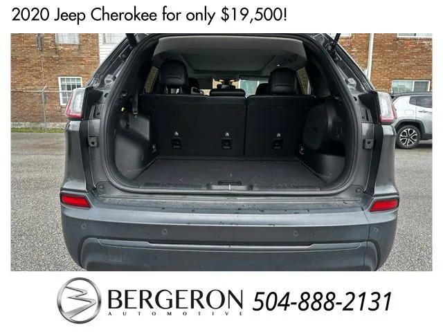 used 2020 Jeep Cherokee car, priced at $19,500