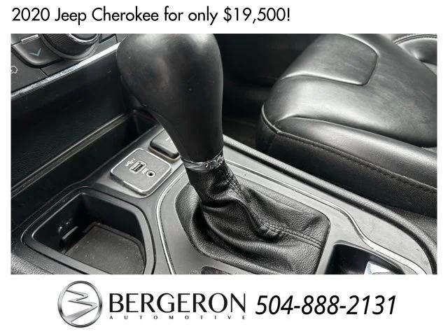 used 2020 Jeep Cherokee car, priced at $19,500