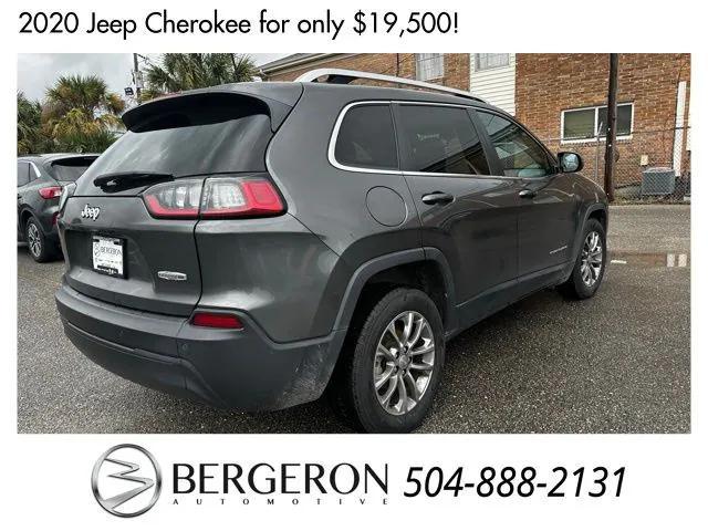 used 2020 Jeep Cherokee car, priced at $19,500