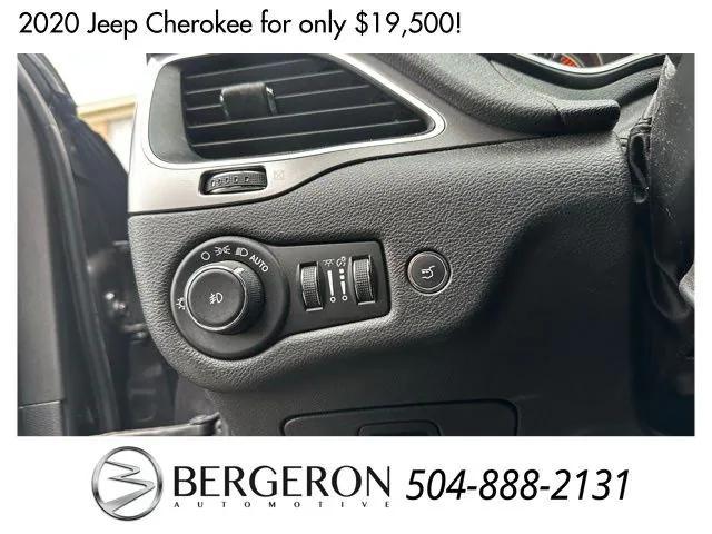 used 2020 Jeep Cherokee car, priced at $19,500