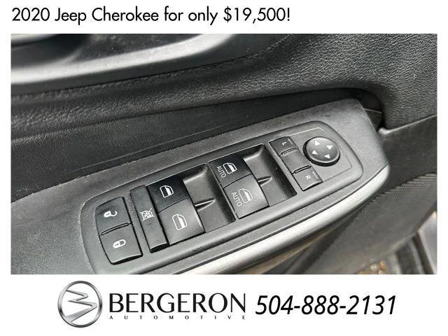 used 2020 Jeep Cherokee car, priced at $19,500