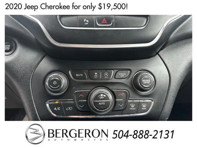 used 2020 Jeep Cherokee car, priced at $19,500