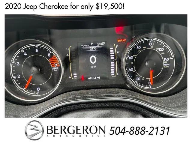 used 2020 Jeep Cherokee car, priced at $19,500