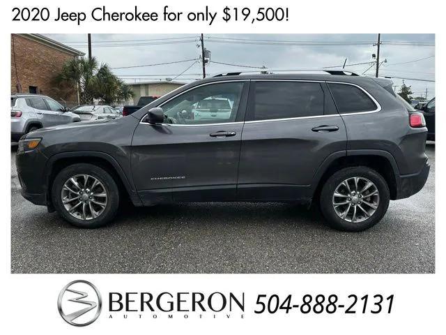 used 2020 Jeep Cherokee car, priced at $19,500