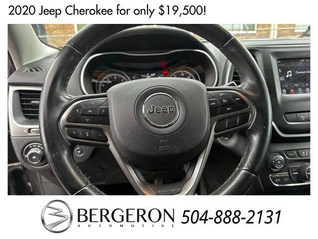 used 2020 Jeep Cherokee car, priced at $19,500