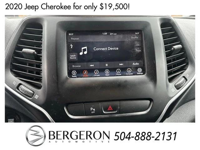 used 2020 Jeep Cherokee car, priced at $19,500