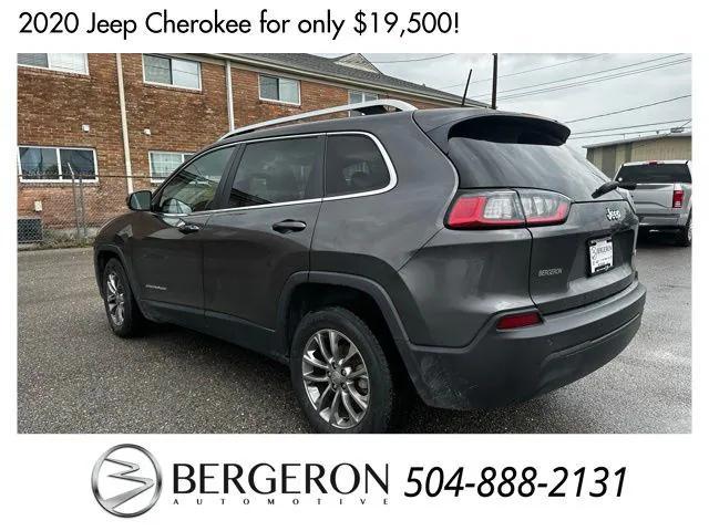 used 2020 Jeep Cherokee car, priced at $19,500