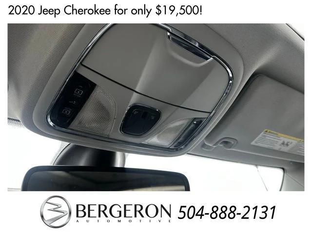 used 2020 Jeep Cherokee car, priced at $19,500