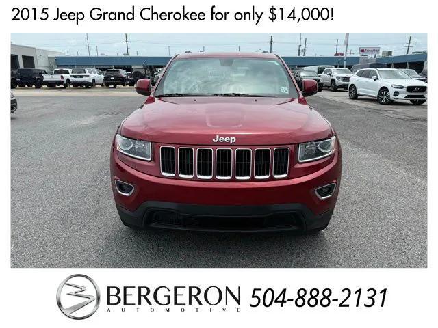 used 2015 Jeep Grand Cherokee car, priced at $14,000