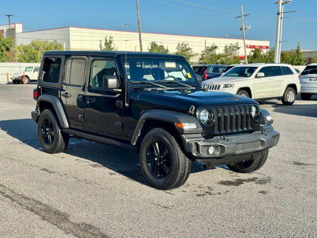 used 2021 Jeep Wrangler Unlimited car, priced at $33,000