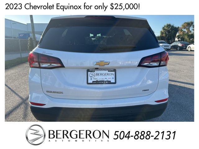 used 2023 Chevrolet Equinox car, priced at $25,000