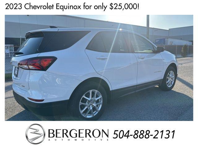 used 2023 Chevrolet Equinox car, priced at $25,000