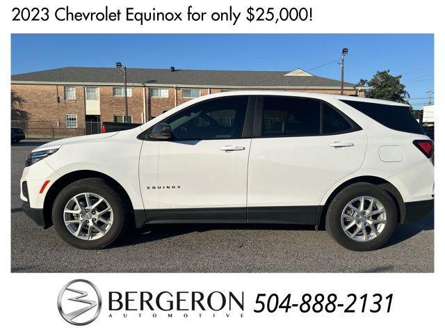 used 2023 Chevrolet Equinox car, priced at $25,000