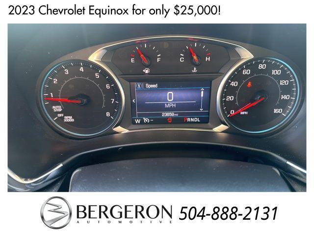 used 2023 Chevrolet Equinox car, priced at $25,000