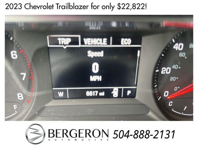 used 2023 Chevrolet TrailBlazer car, priced at $22,822