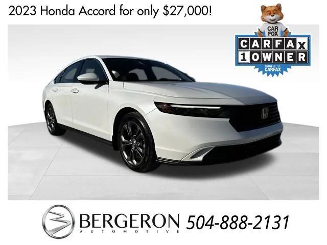 used 2023 Honda Accord car, priced at $27,000