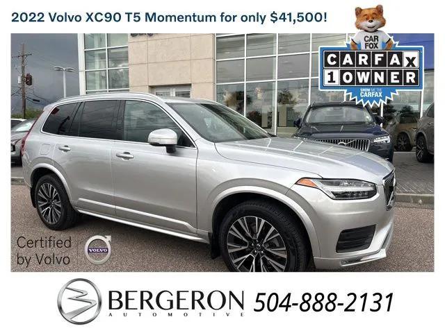 used 2022 Volvo XC90 car, priced at $41,500