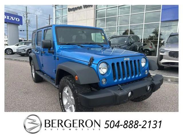 used 2016 Jeep Wrangler Unlimited car, priced at $22,000