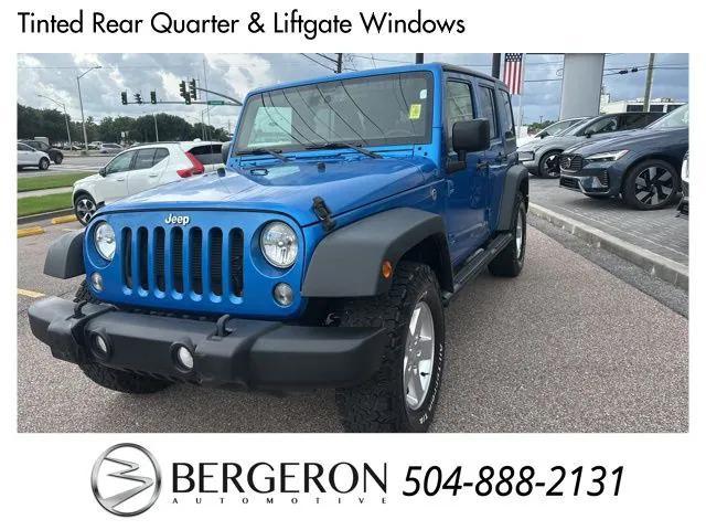 used 2016 Jeep Wrangler Unlimited car, priced at $22,000