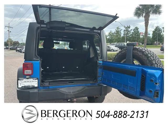 used 2016 Jeep Wrangler Unlimited car, priced at $22,000
