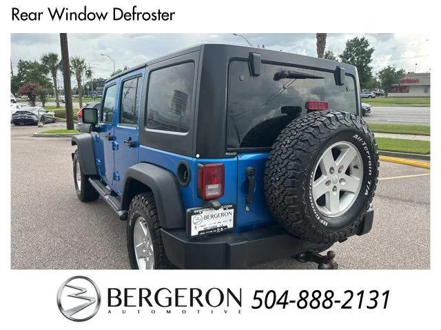 used 2016 Jeep Wrangler Unlimited car, priced at $22,000