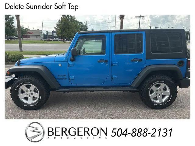 used 2016 Jeep Wrangler Unlimited car, priced at $22,000