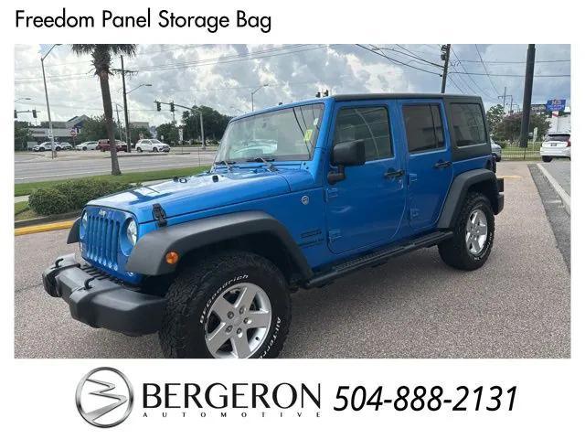 used 2016 Jeep Wrangler Unlimited car, priced at $22,000