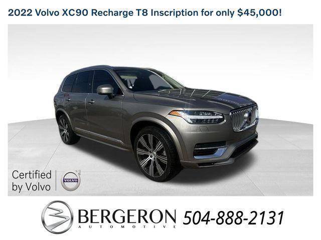 used 2022 Volvo XC90 Recharge Plug-In Hybrid car, priced at $45,000