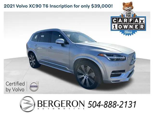 used 2021 Volvo XC90 car, priced at $39,000