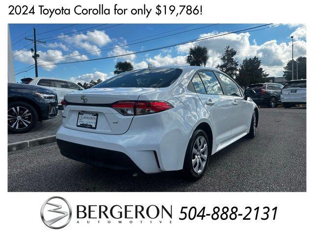 used 2024 Toyota Corolla car, priced at $19,786