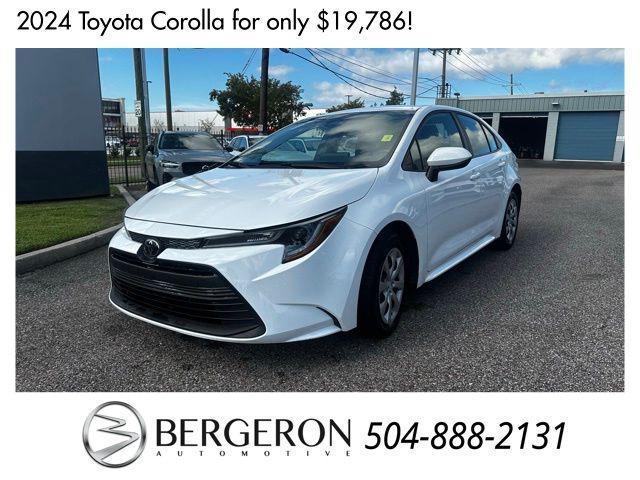 used 2024 Toyota Corolla car, priced at $19,786