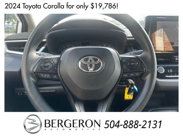 used 2024 Toyota Corolla car, priced at $19,786