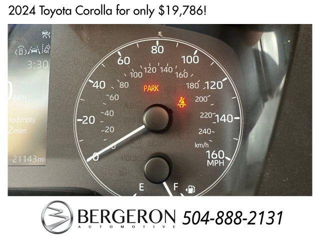 used 2024 Toyota Corolla car, priced at $19,786