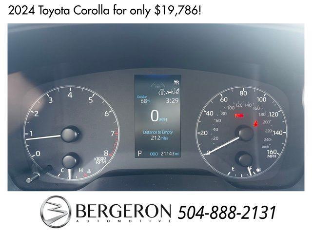 used 2024 Toyota Corolla car, priced at $19,786