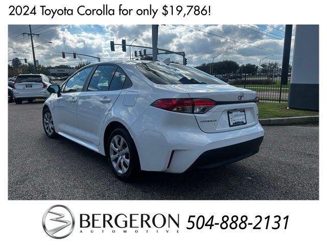 used 2024 Toyota Corolla car, priced at $19,786