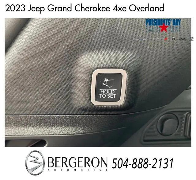 new 2023 Jeep Grand Cherokee 4xe car, priced at $57,150