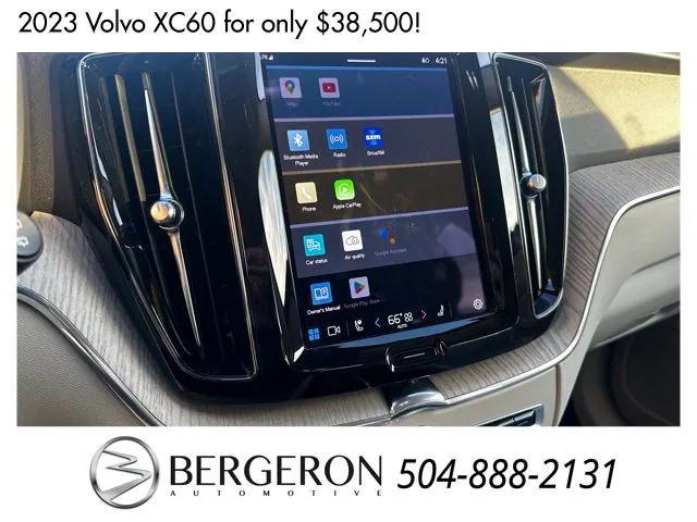 used 2023 Volvo XC60 car, priced at $38,500