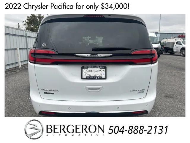 used 2022 Chrysler Pacifica car, priced at $34,000