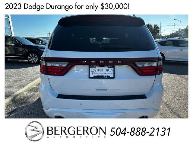 used 2023 Dodge Durango car, priced at $30,000