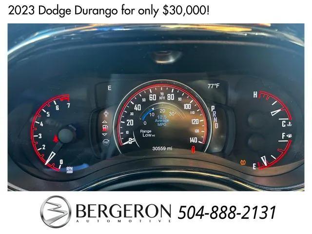 used 2023 Dodge Durango car, priced at $30,000