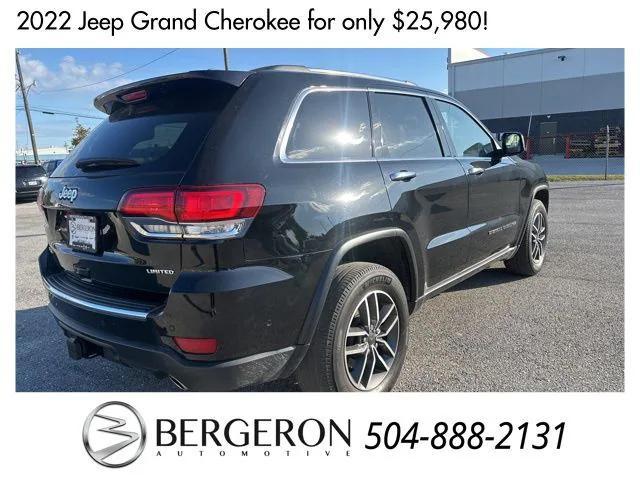 used 2022 Jeep Grand Cherokee car, priced at $25,980