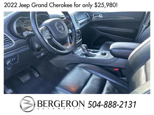 used 2022 Jeep Grand Cherokee car, priced at $25,980