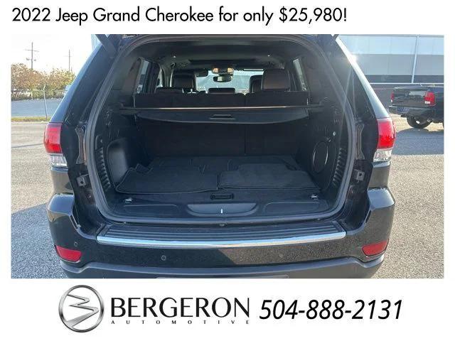 used 2022 Jeep Grand Cherokee car, priced at $25,980