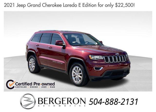 used 2021 Jeep Grand Cherokee car, priced at $22,500