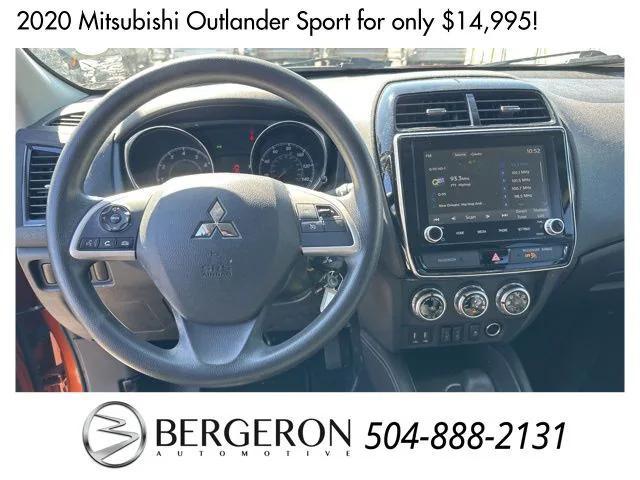 used 2020 Mitsubishi Outlander Sport car, priced at $14,995