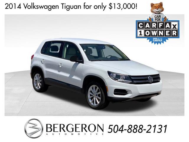 used 2014 Volkswagen Tiguan car, priced at $13,000